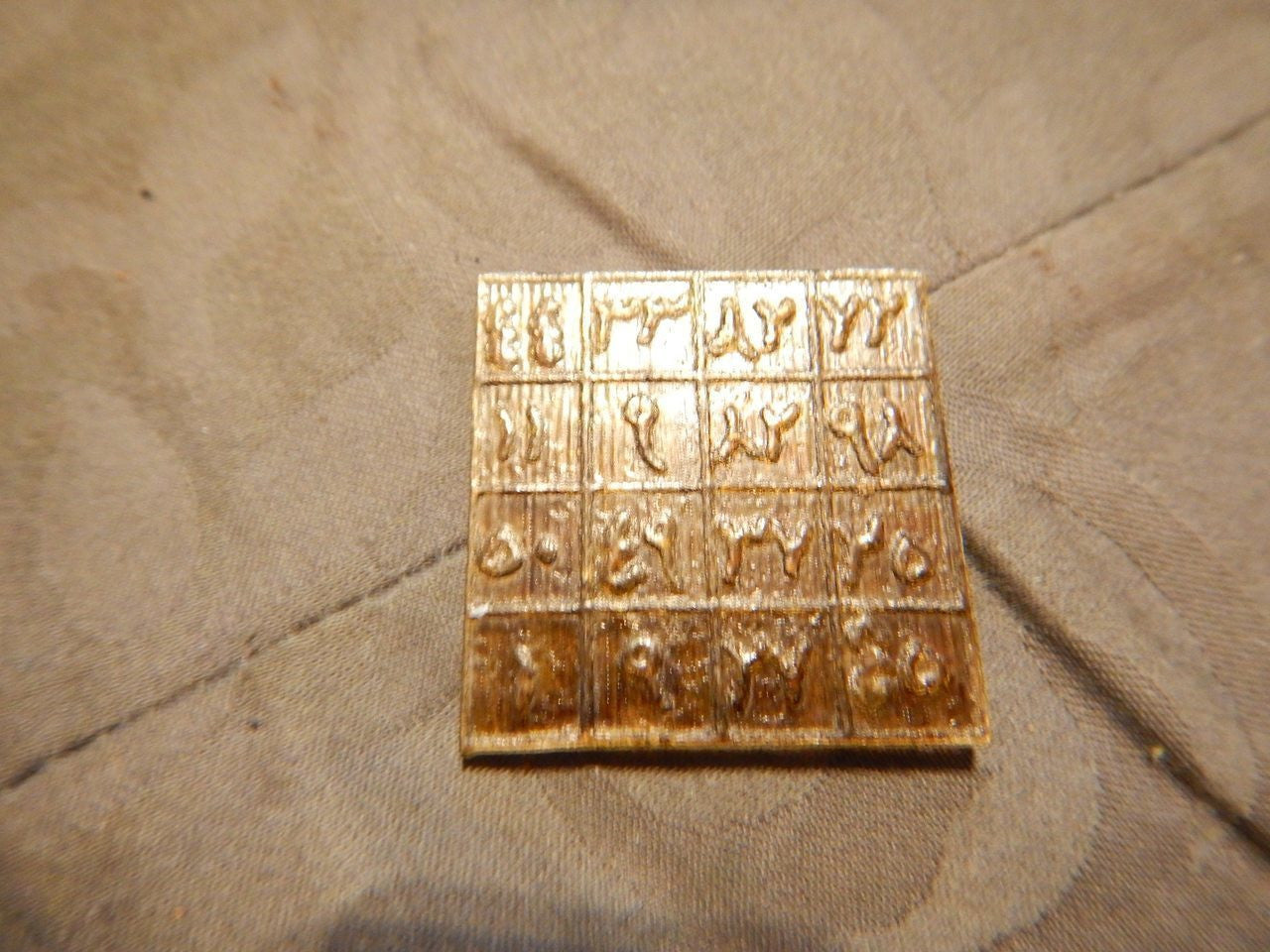 Arabic talisman to heal illnesses pendant