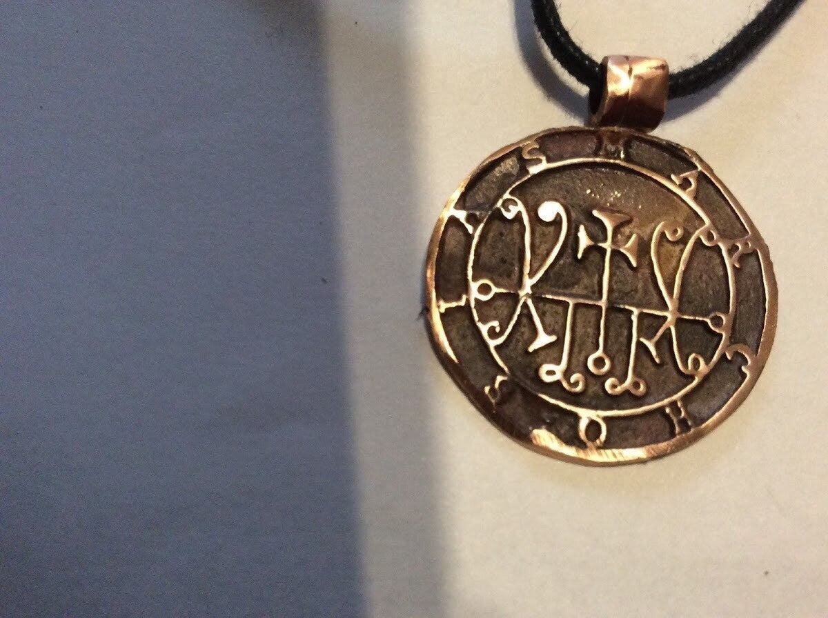 Marchosias cast Daemon Demon seal pendant 2 inches