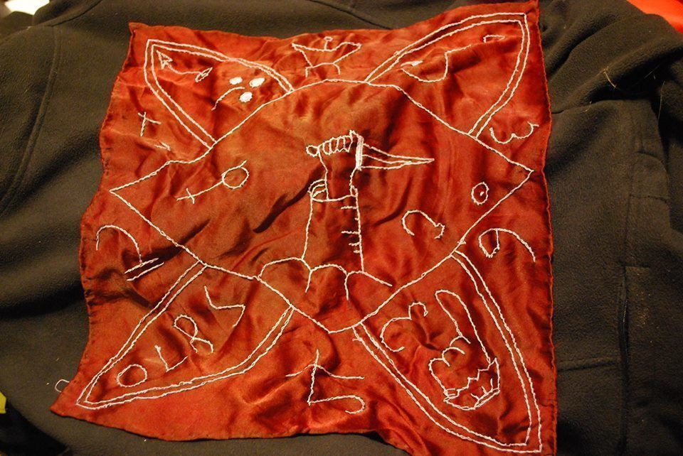 Black Pullet silk talisman to gain the expertise of any art or science