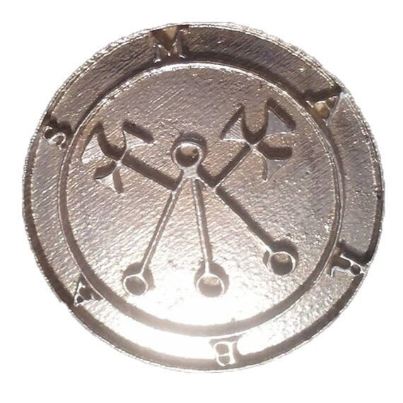 2" cast pendant fine sliver disc listed entity