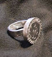 21 Black Pullet ring Reverse curse