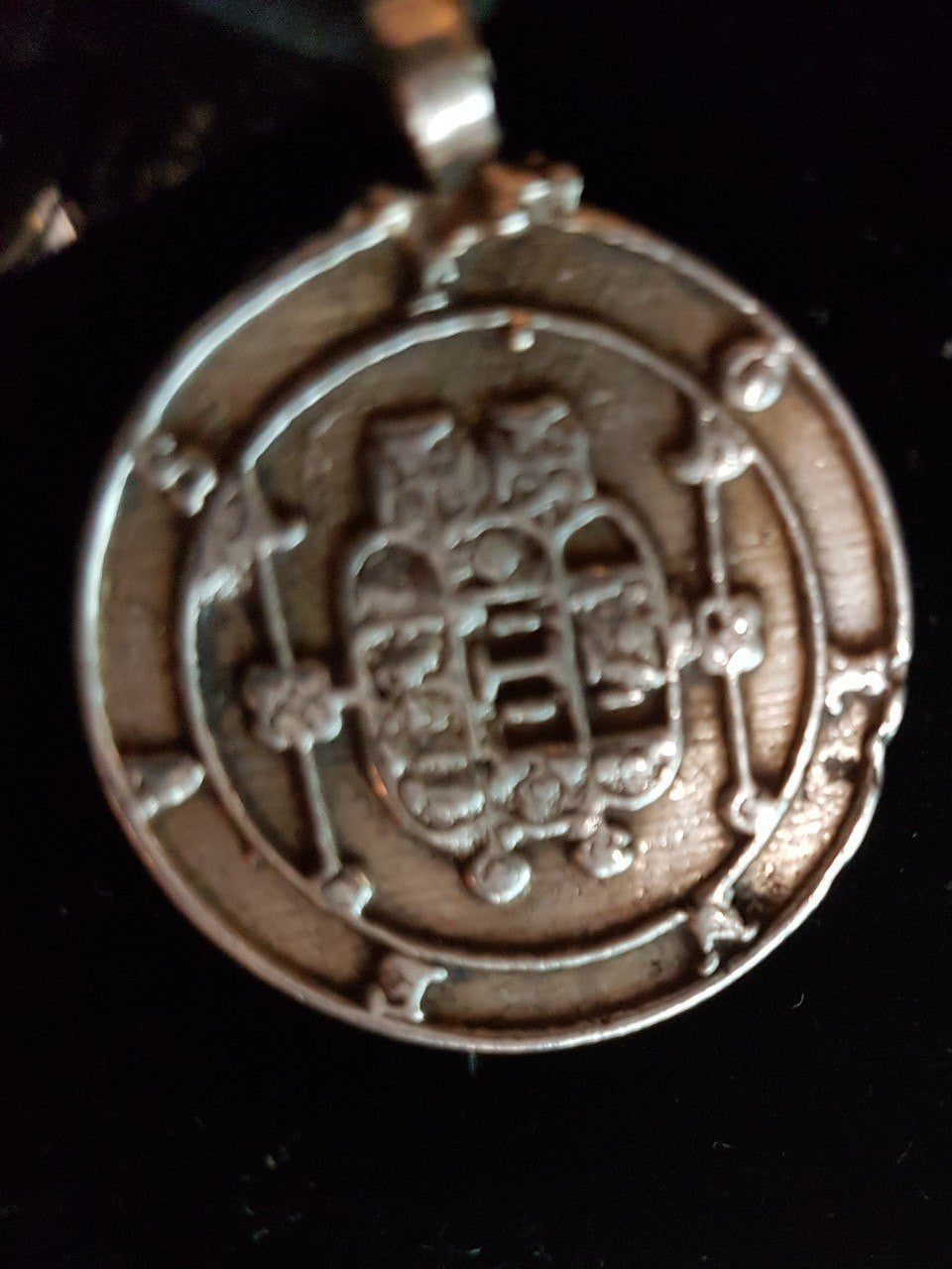 Forneus cast Daemon Demon seal pendant 1 inch
