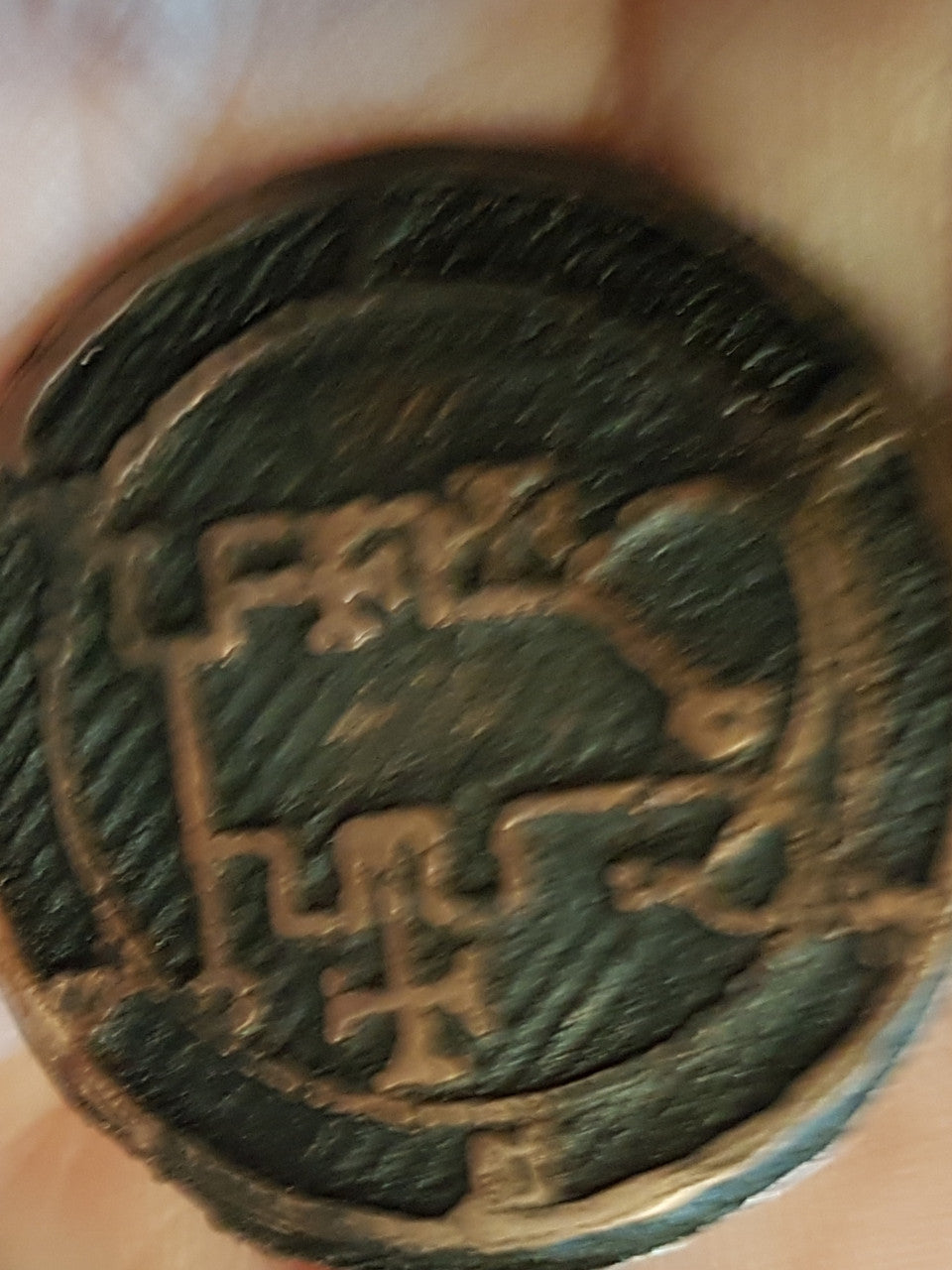 Phenex cast Daemon Demon seal pendant 2 inches