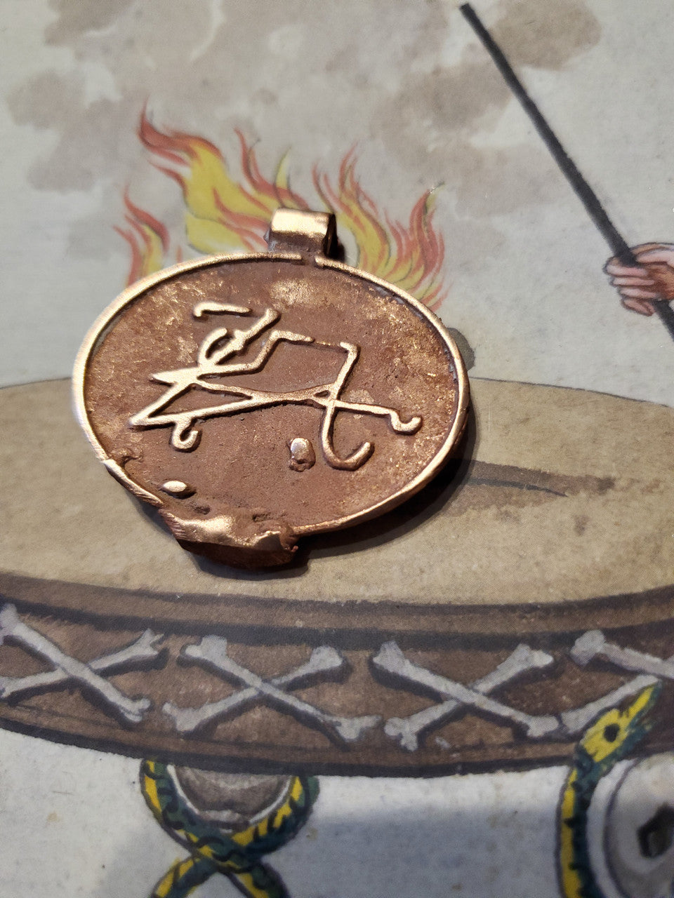 SIRCHADE Grimoirium Verum one inch cast seal