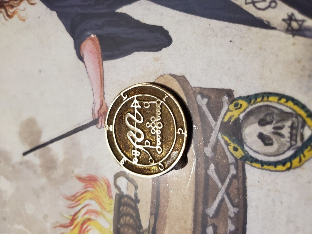 Eligos Goetia cast seal ring