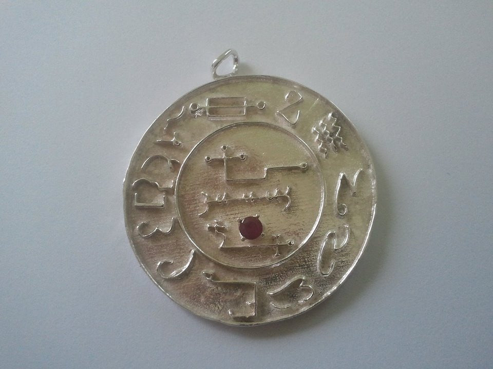 Astaroth cast Daemon Demon seal pendant 2 inches