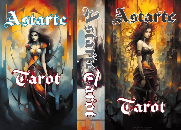 Astarte Goddess of Desire dark Pagan tarot ~ Free international s/h