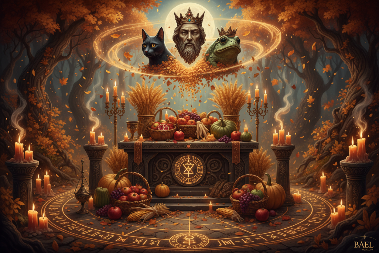 Harvest magick ritual for Bael from the Goetia