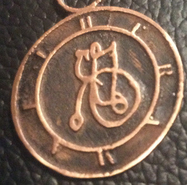 Heramael Grimoirium Verum 1" cast demon seal Grimoire