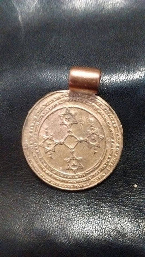 Goetia circle pendant 1 inch cast new product