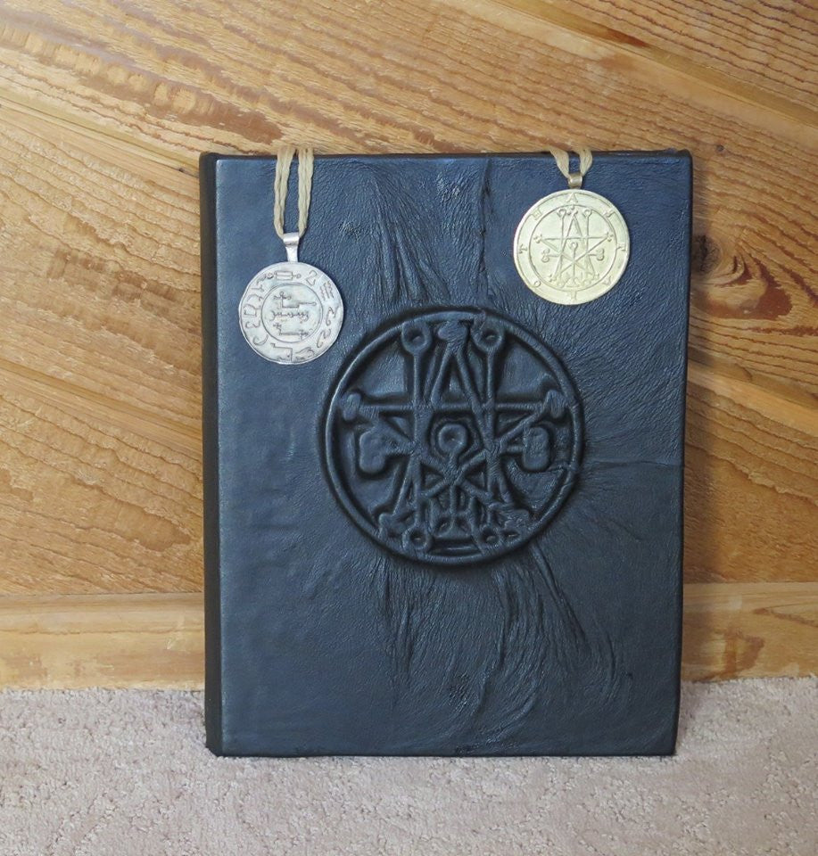 Custom covered leather blank journal 8.5" x 11"