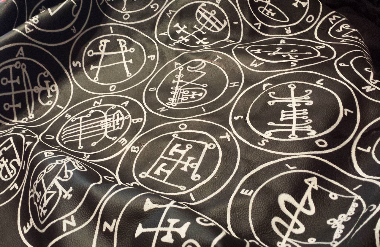6 foot leather circle