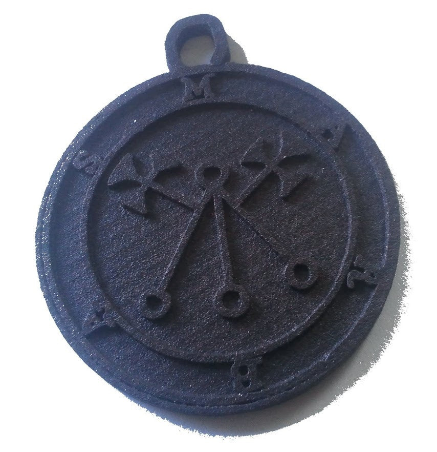 Marbas cast Daemon Demon seal pendant 1 inch