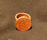 22 Black Pullet ring Undo evil acts