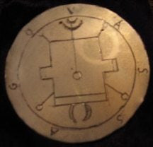 Brass 3 inch disc