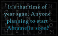 Abramelin Diary notes article