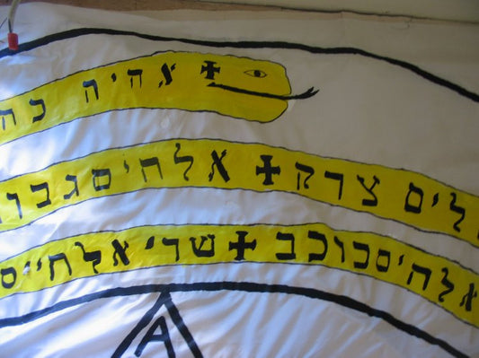 6 foot Goetia circle WITH SNAKE