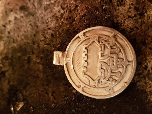 Belial cast Daemon Demon seal pendant 2 inches