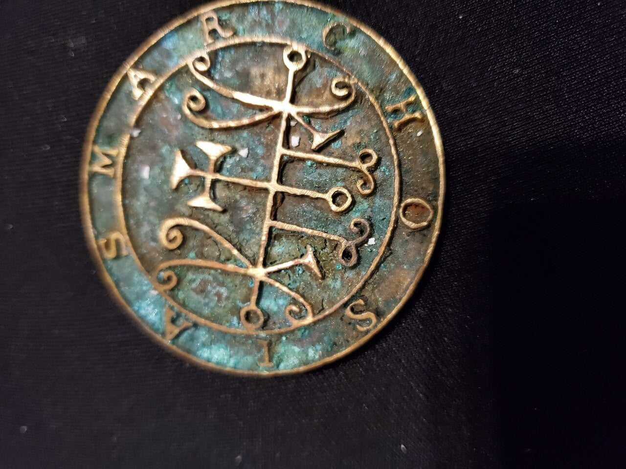 Marchosias cast Daemon Demon seal pendant 2 inches
