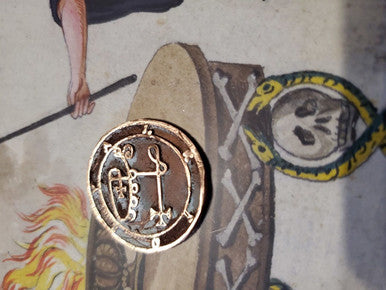 Valefor cast Daemon Demon seal pendant 1 inch