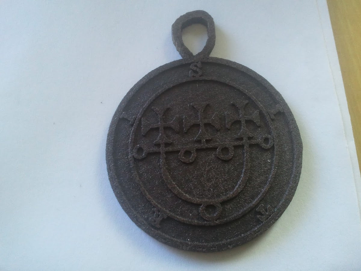 Sitri cast Daemon Demon seal pendant 1 inch