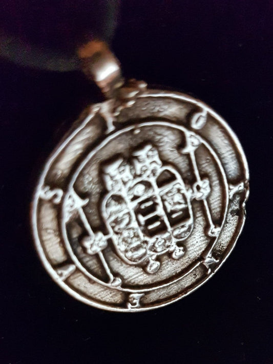 Forneus cast Daemon Demon seal pendant 1 inch