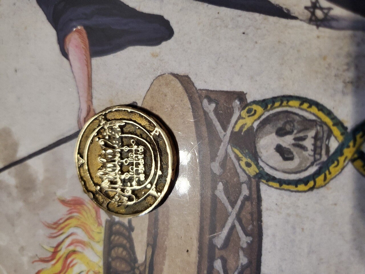 Vepar Goetia cast seal ring