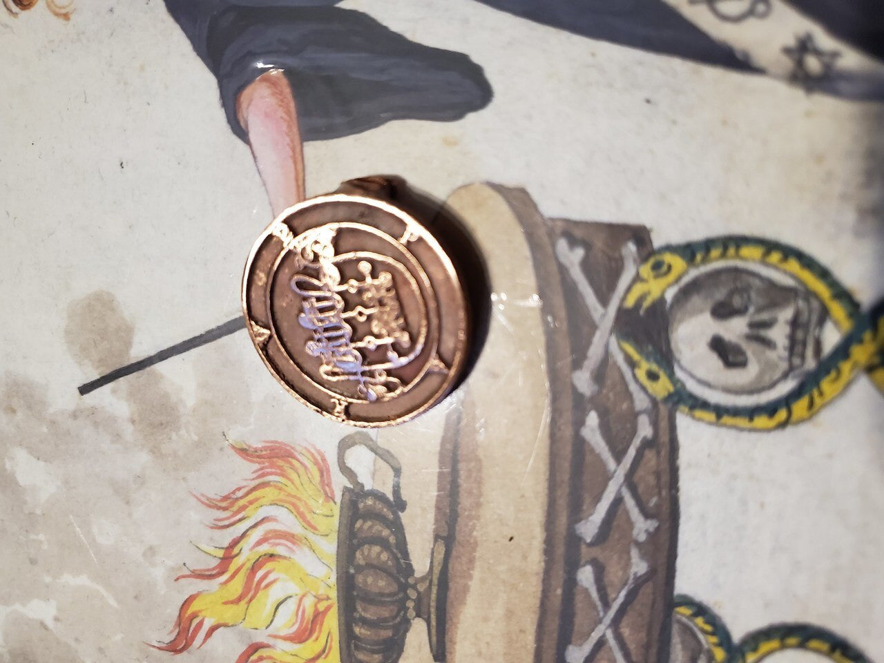 Vepar Goetia cast seal ring