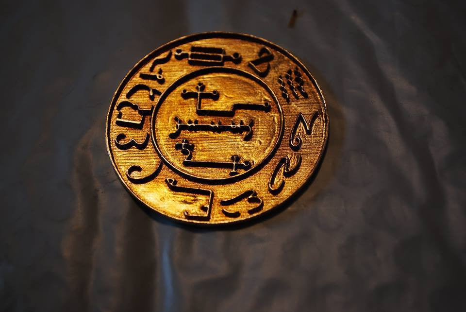 Astaroth Grand Grimoire cast seal one inch