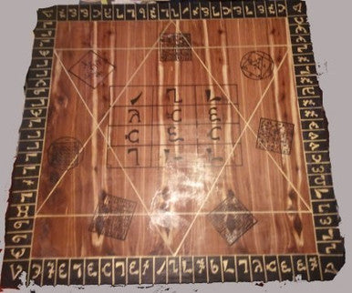 Enochian table of practice in Cedar or Pine