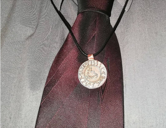 Lucifer cast Daemon Demon seal pendant 2 inches