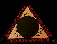 Goetia Demon EVOCATION wood triangle