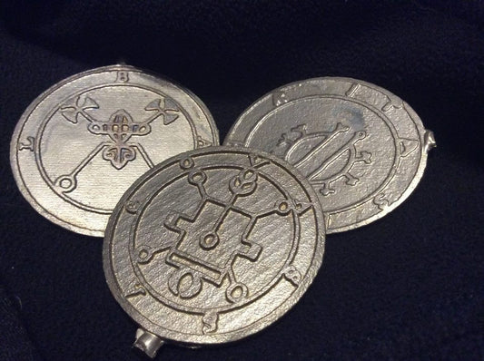 Orias cast Daemon Demon seal pendant 2 inches
